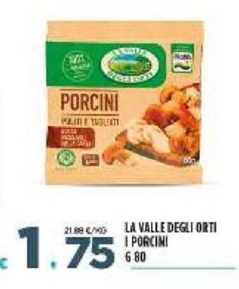 Deco Supermercati Frosta La Valle degli Orti I Porcini 80 g offerta