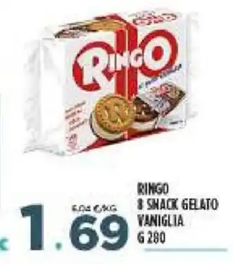 Pavesi Ringo 8 Snack Gelato vaniglia 280 g