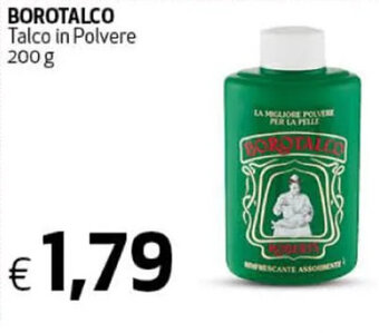 Ipercoop Borotalco Talco in Polvere 200 g offerta