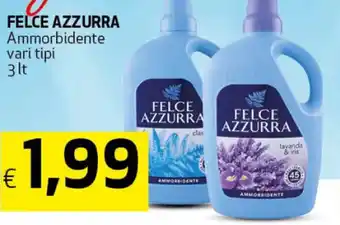 Ipercoop Felce Azzurra Ammorbidente 3 lt offerta