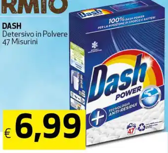 Ipercoop Dash Detersivo in Polvere 47 Misurini offerta