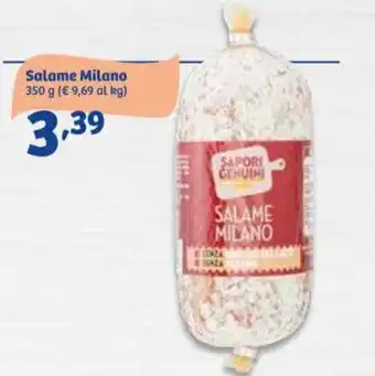 In'S Mercato Sapori Genuini Salame Milano 350 g offerta