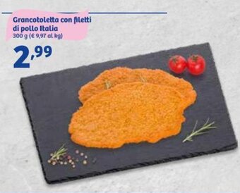In'S Mercato Grancotoletta con filetti di pollo Italia 300 g offerta