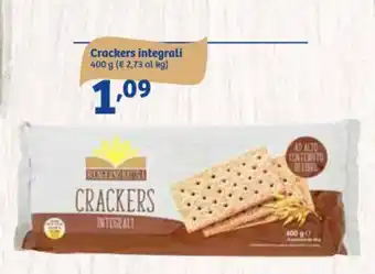 In'S Mercato Buongiorno Natura Crackers integrali 400 g offerta