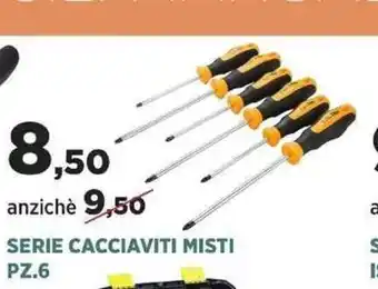Serie Cacciaviti Misti PZ. 6