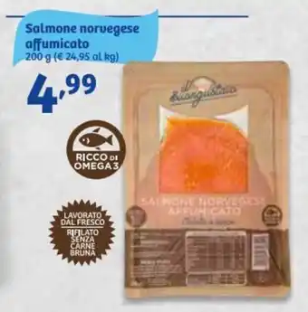 In'S Mercato Il Buongustaio Salmone norvegese affumicato 200 g offerta