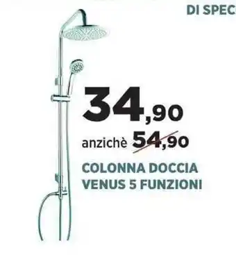 Scaramuzza Colonna Doccia Venus 5 Funzioni offerta