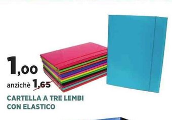 Cartella A Tre Lembi Con Elastico