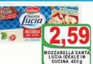 Gros Lucia Mozzarella Santa 400 g offerta