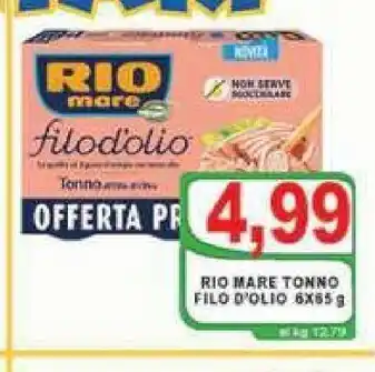 Gros Rio Mare Tonno Rio mare 6x65 g offerta