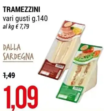 Hardis Tramezzini 140 g offerta