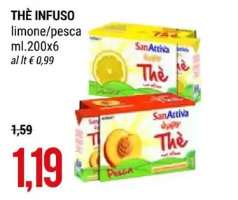 SanAttiva Thè Infuso 200 ml x 6
