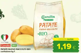 Oasi Consilia Patate Nuovo Raccolto Bio 1 kg offerta