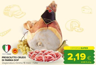 Prosciutto Crudo di parma dop