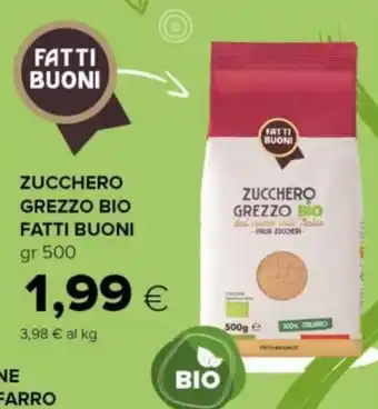 Oasi Fatti Buoni Zucchero Grezzo Bio 500 gr offerta
