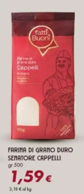 Fatti Buoni Farina Di Grano Duro Senatore Cappelli gr 500