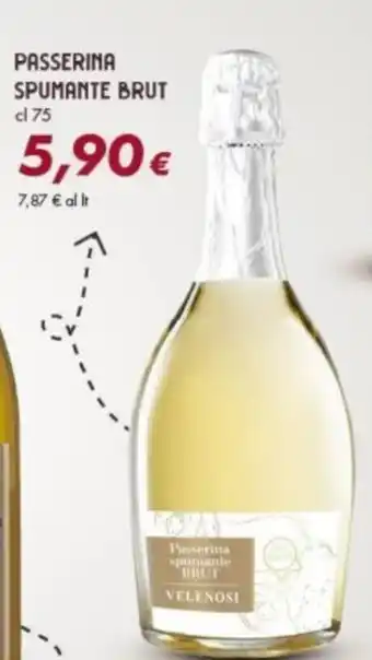 Oasi Fatti Buoni Passerina Spumante Brut cl 75 offerta