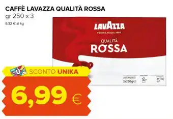 Oasi Lavazza Caffè Qualità Rossa gr 250 x 3 offerta