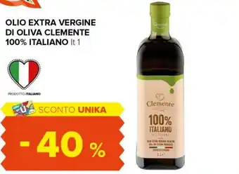 Oasi Clemente Olio Extra Vergine di Oliva 100% Italiano lt 1 offerta