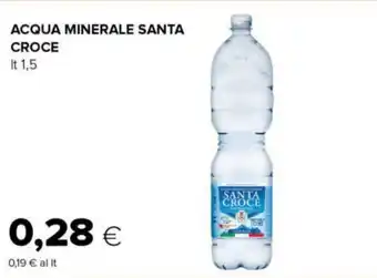 Oasi Santa Croce Acqua Minerale lt 1,5 offerta