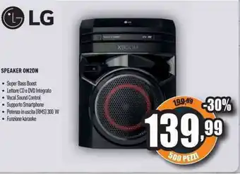 Unieuro LG Speaker ON2DN offerta