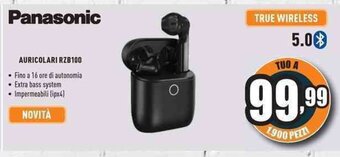 Unieuro Panasonic Auricolari RZB100 offerta