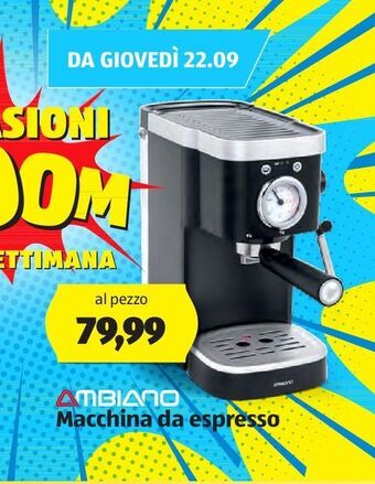ALDI Macchina da espresso offerta