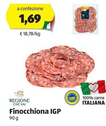ALDI Finocchiona igp offerta