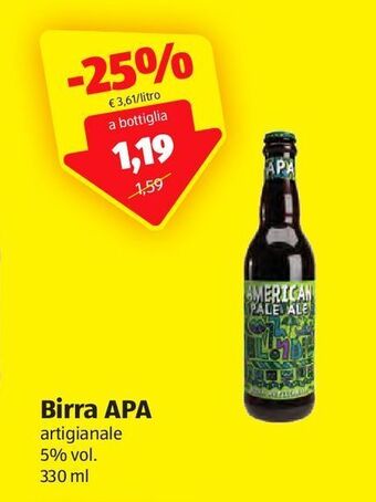 ALDI Birra apa offerta