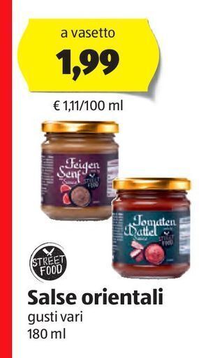 ALDI Salse orientali offerta