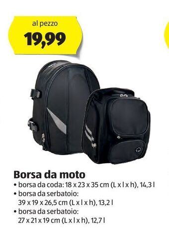 Borsa da moto