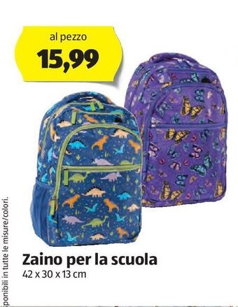 ALDI Zaino per la scuola offerta