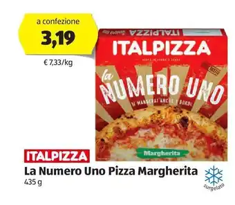 ALDI La numero uno pizza margherita offerta