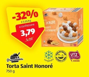ALDI Torta saint honorè offerta