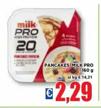 Vivo Supermercati Milk Pro Pancakes 160 g offerta