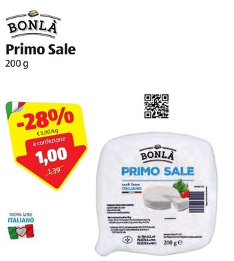 ALDI Bonlà Primo Sale 200g offerta
