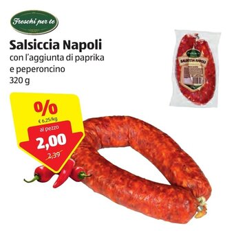 ALDI Salsiccia Napoli 320g offerta