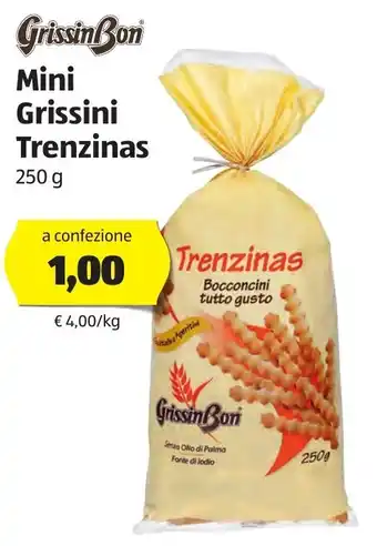 ALDI GrissinBon Mini Grissini Trenzinas 250g offerta