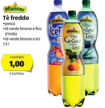 ALDI Pfanner Tè freddo 1,5L offerta