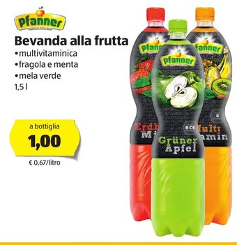 ALDI Pfanner Bevanda alla frutta 1,5L offerta