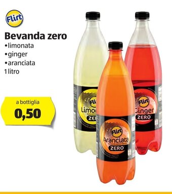 ALDI Flirt Bevanda zero 1L offerta