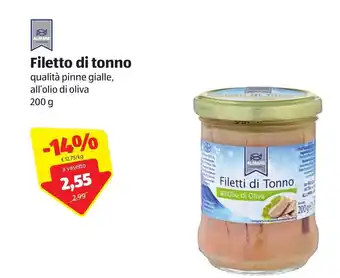 ALDI Filetto di tonno 200g offerta