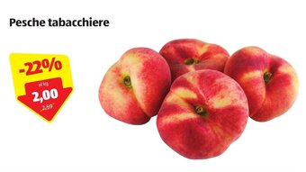 ALDI Pesche tabacchiere offerta