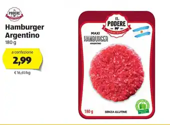 ALDI Hamburger Argentino 180g offerta
