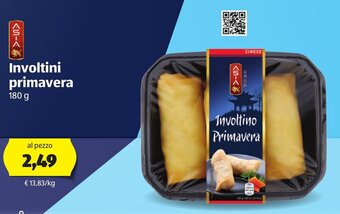 ALDI Involtini primavera 180g offerta