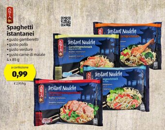 ALDI Spaghetti istantanei offerta