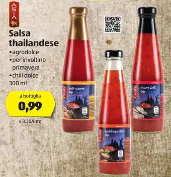 ALDI Salsa thailandese 300ml offerta