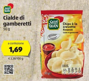 Suzi Wan Cialde di gamberetti 50g