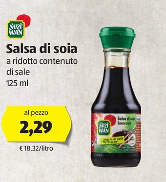 ALDI Suzi Wan Salsa di soia 125ml offerta