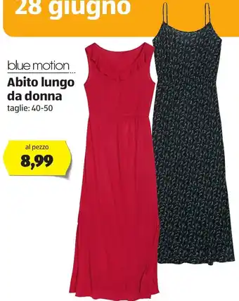 Blue Motion Abito lungo da donna
